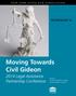 Moving Towards Civil Gideon ted by: The New York State Bar Association and The Committee on Legal Aid