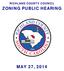 RICHLAND COUNTY COUNCIL ZONING PUBLIC HEARING