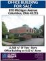 870 Michigan Avenue. Columbus, Ohio ,568 +/- SF Two - Story Office Building on /- Acres