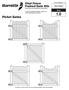 1.0. Picket Gates. Vinyl Fence Framed Gate Kits BOM V1 1/14. Owner's Manual Assembly and Installation Instructions.