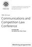 Communications and Competition Law Conference