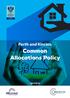 Perth and Kinross. Common Allocations Policy