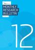 MONTHLY RESEARCH BULLETIN DECEMBER 2016