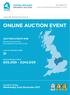ONLINE AUCTION EVENT AUCTION STARTS 5PM. Auction Date: Wednesday 22nd November