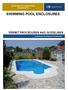 SWIMMING POOL ENCLOSURES PERMIT PROCEDURES AND GUIDELINES