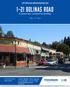 1-21 Bolinas Road. Fairfax, Ca OFFERING MEMORANDUM. A mixed-use commercial building. For more information, please contact: