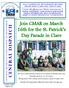 Join CMAR on March 16th for the St. Patrick s Day Parade in Clare