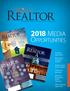 2018 MEDIA Media. Opportunities. 3 Why Advertise in Maryland REALTOR? 4 Editorial Calendar and Ad Deadlines. 5 Ad Rates and Dimensions