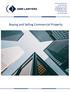 Buying and Selling Commercial Property