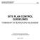 SITE PLAN CONTROL GUIDELINES