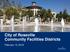 City of Roseville Community Facilities Districts. February 13, 2018