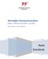 Warrington Housing Association. Author WHA Scrutiny Panel July Service Review Relet Standards. Relet Standards