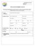 APPLICATION FOR EASEMENT VACATION