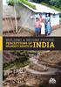 BUILDING A SECURE FUTURE: INDIA PERCEPTIONS OF PROPERTY RIGHTS IN LAND ALLIANCE FOR PROSPERITY OF PEOPLE & PLACES