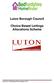 Luton Borough Council. Choice Based Lettings Allocations Scheme