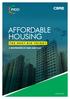 AFFORDABLE HOUSING THE NEXT BIG THING? A WHITEPAPER BY CBRE AND FICCI