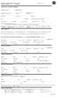 Gender M/F Marital Status (Single, Divorced, Married) Social Security # Date of Birth Driver s License # State/Province of Issue Country