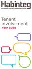 Tenant involvement Your guide