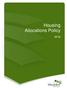 Housing Allocations Policy