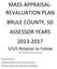 MASS APPRAISAL- REVALUATION PLAN BRULE COUNTY, SD ASSESSOR YEARS