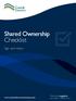 Shared Ownership Checklist
