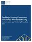 Inclusionary Affordable Housing Implementation & Monitoring Procedures