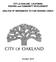 CITY of OAKLAND, CALIFORNIA HOUSING and COMMUNITY DEVELOPMENT ANALYSIS OF IMPEDIMENTS TO FAIR HOUSING CHOICE