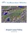 SALEM MUNICIPAL AIRPORT MCNARY FIELD. Airport Lease Policy