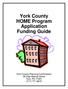 York County HOME Program Application Funding Guide