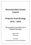 Worcestershire County Council. Property Asset Strategy