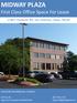 MIDWAY PLAZA First Class Office Space For Lease