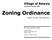 Zoning Ordinance. Village of Batavia. Revised Zoning Code. Clermont County, Ohio. Chapter 153 of the Code of Ordinances