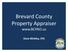 Brevard County Property Appraiser  Dana Blickley, CFA