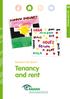 Tenancy and rent. Resident Handbook