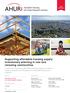 Inquiry into increasing affordable housing supply: evidencebased principles and strategies for Australian policy and AUTHORED BY