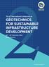 The 3 rd International Conference on GEOTECHNICS FOR SUSTAINABLE INFRASTRUCTURE DEVELOPMENT