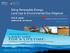 Siting Renewable Energy: Land Use & Environmental Due Diligence. Polly B. Jessen Catherine M. van Heuven March 8, 2013
