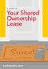Your Shared Ownership Lease