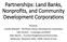 Partnerships: Land Banks, Nonprofits, and Community Development Corporations