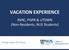 VACATION EXPERIENCE. RVRC, PGPR & UTOWN (Non-Residents, NUS Students)