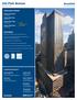 245 Park Avenue AVAILABLE SPACE FEATURES. Leasing Information: Partial 33rd Floor 17,228 RSF. Entire 27th Floor 37,805 RSF
