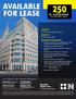 AVAILABLE FOR LEASE W. HURON ROAD CLEVELAND, OHIO FLOOR 2 FLOOR 3 BUILDING HIGHLIGHTS: 17,272 mix of open and offices. 29,946 mostly open