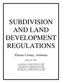 SUBDIVISION AND LAND DEVELOPMENT REGULATIONS