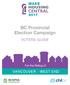 BC Provincial Election Campaign