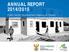 ANNUAL REPORT 2014/2015. Public Sector Development Agency of Choice