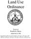 Land Use Ordinance. Town of Readfield, Maine. Adopted June 12, 2018