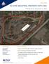 36 ACRE INDUSTRIAL PROPERTY WITH RAIL
