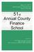 51st. Annual County Finance School