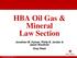 HBA Oil Gas & Mineral Law Section Jonathan M. Hyman, Philip B. Jordan & Jason Brookner Gray Reed