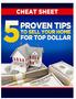 Five Proven Tips to Sell Your Home for More